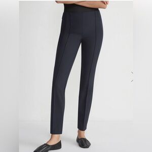 Lafayette 148 Women's Navy Blue Acclaimed Gramercy
Pants US Size 16.
